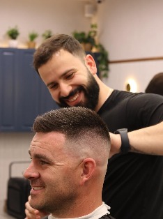 Client in the chair